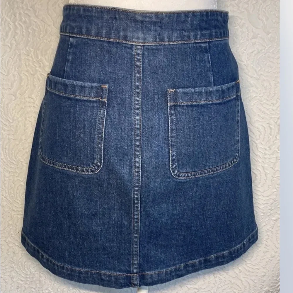 Madewell zip denim